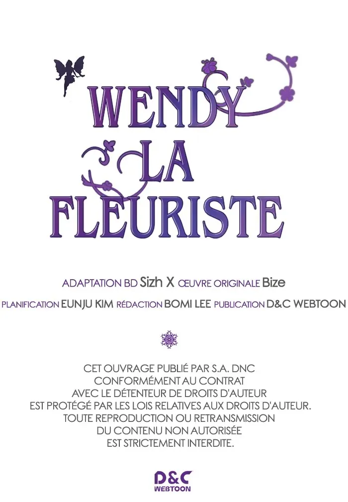 Read Wendy La Fleuriste FR Manga Online