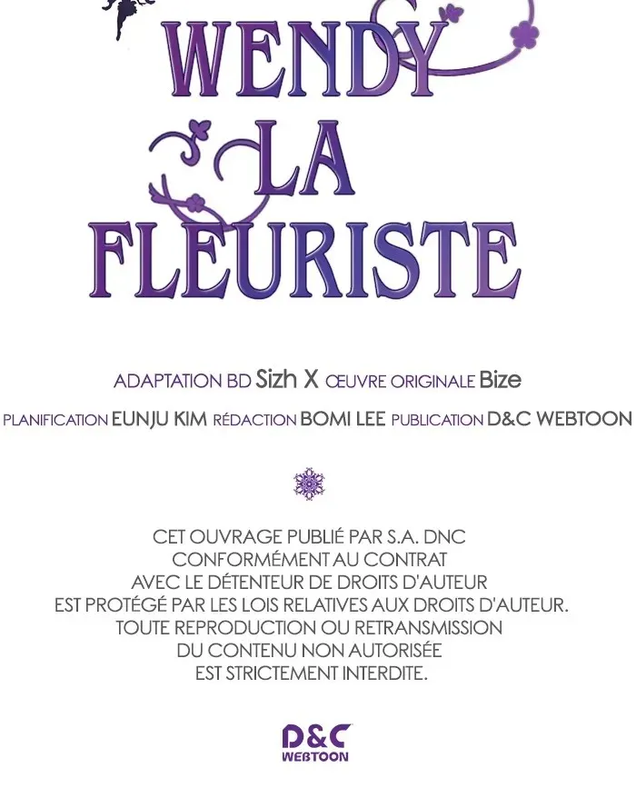Read Wendy La Fleuriste FR Manga Online