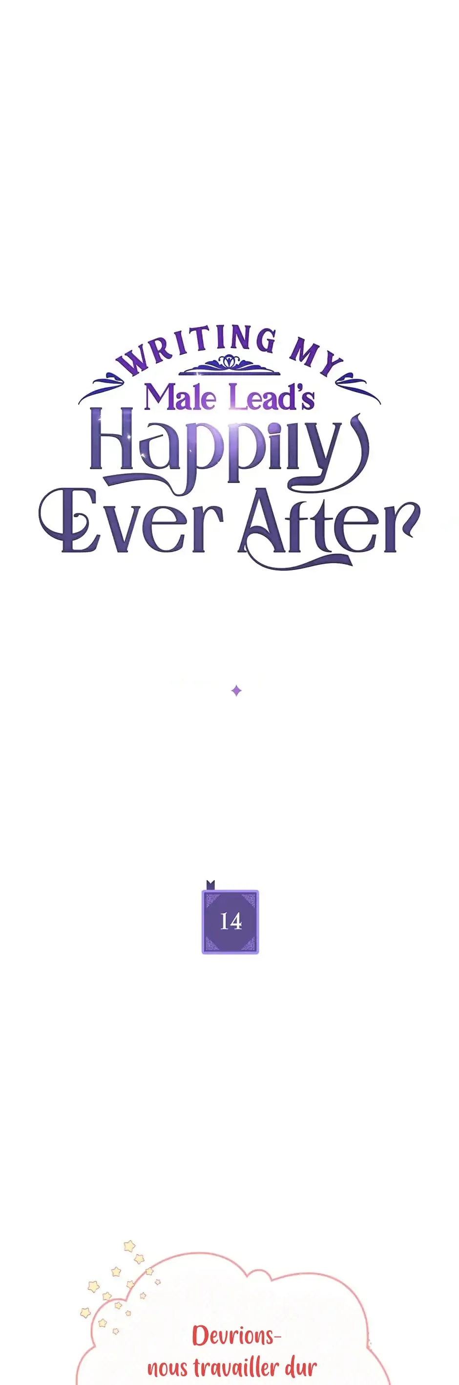 Read Writing My Male Lead's Happily Ever After FR Manga Online