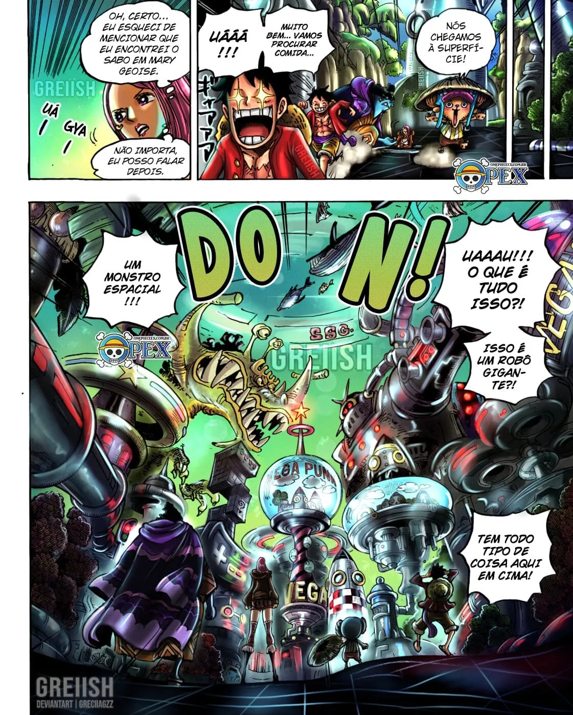 Read One Piece PT BR Manga Online