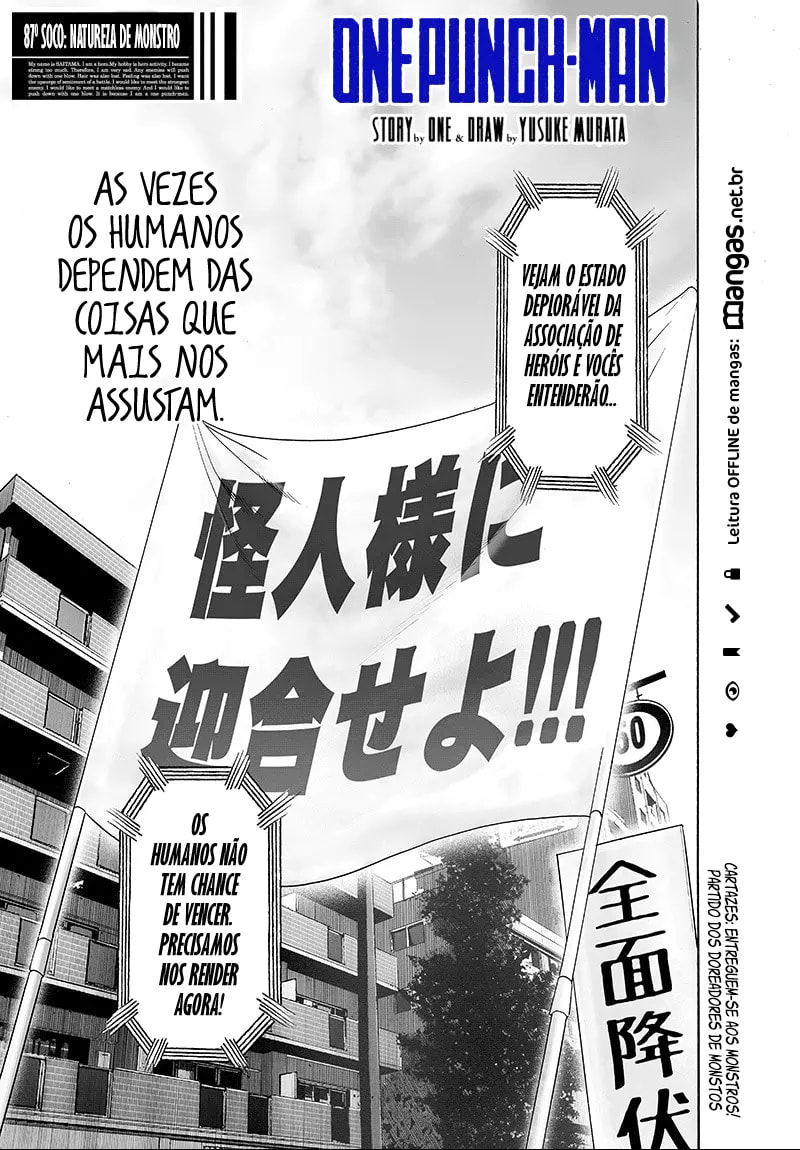 Read One Punch Man PT BR Manga Online