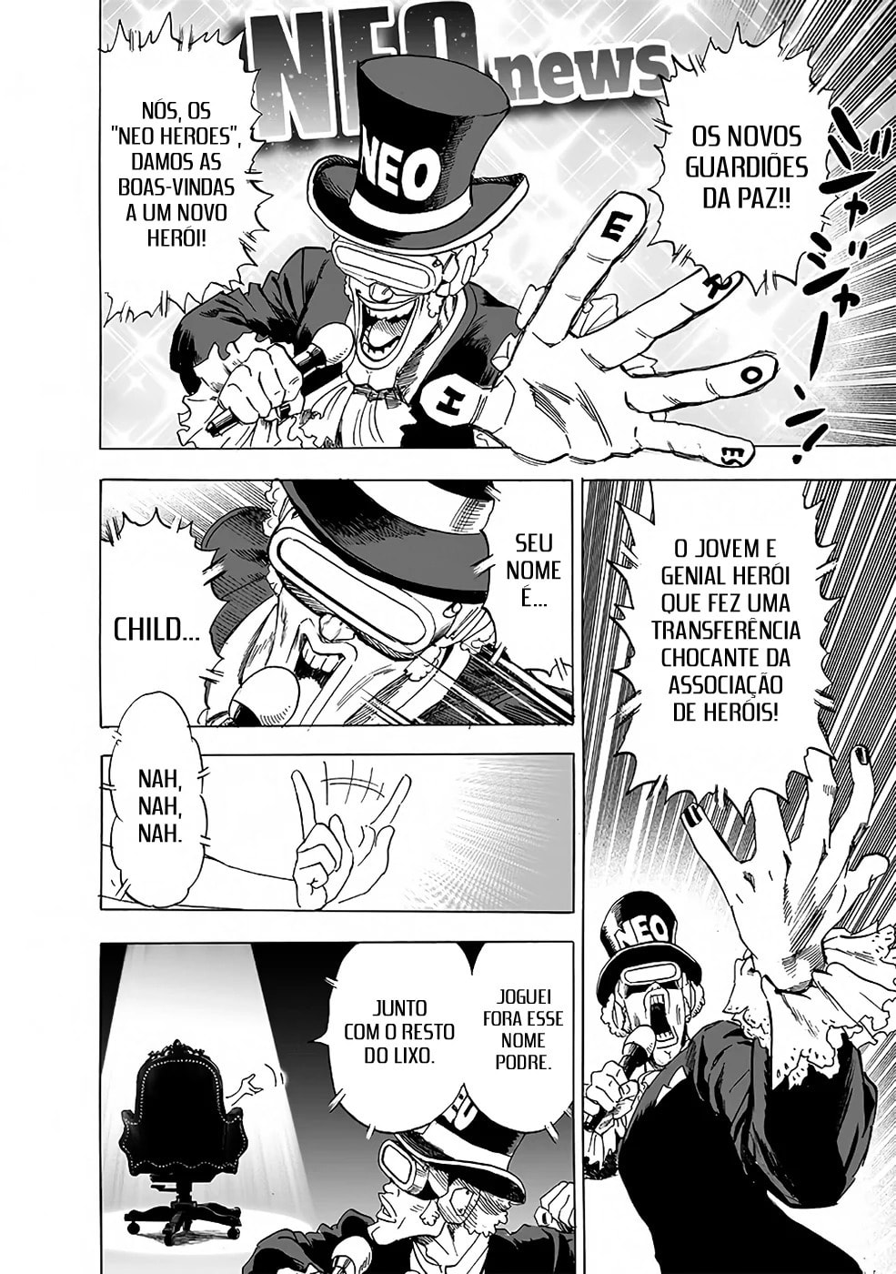Read One Punch Man PT BR Manga Online