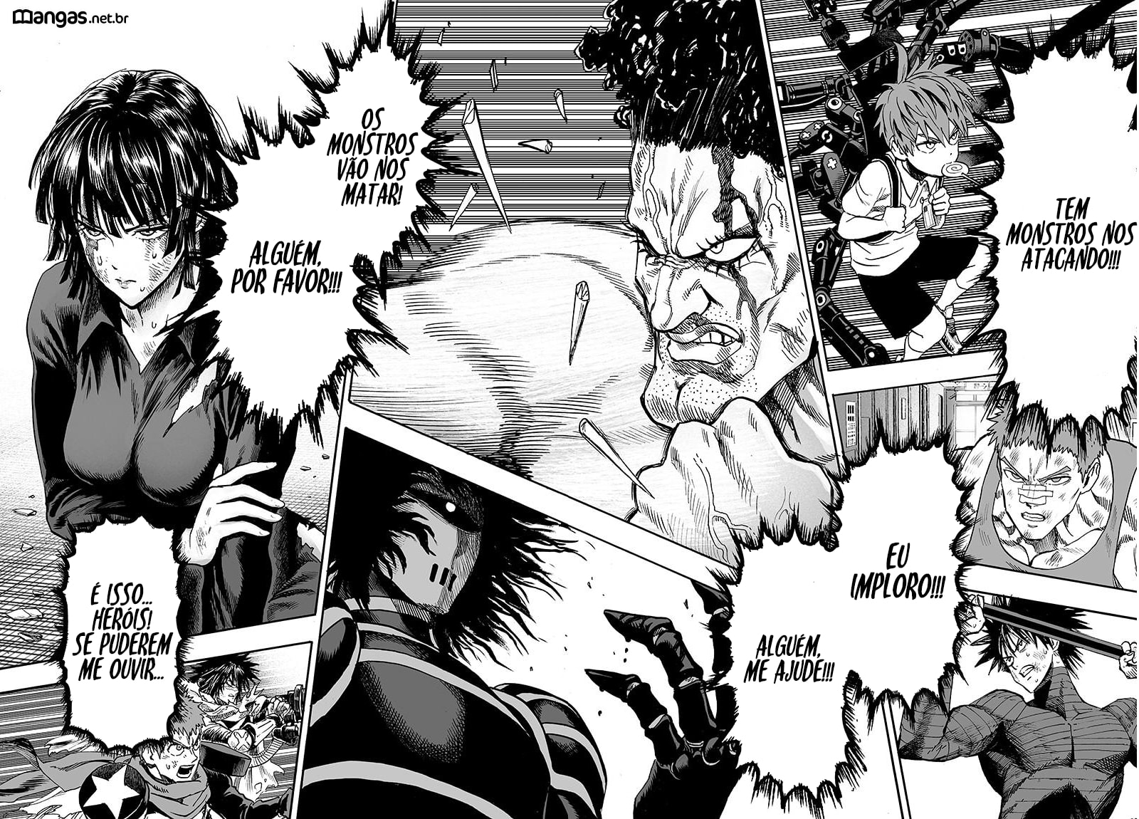 Read One Punch Man PT BR Manga Online