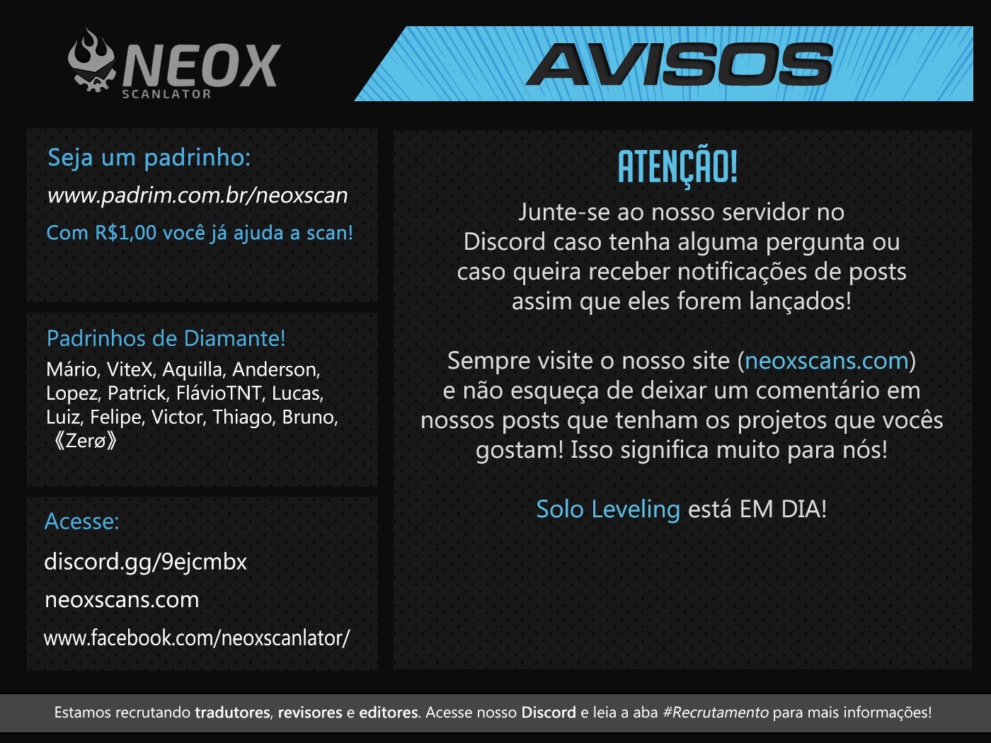 Read Solo Leveling PT BR Manga Online