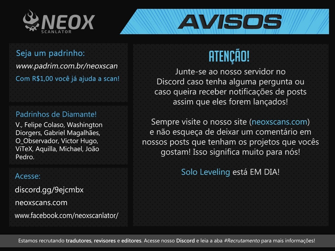 Read Solo Leveling PT BR Manga Online