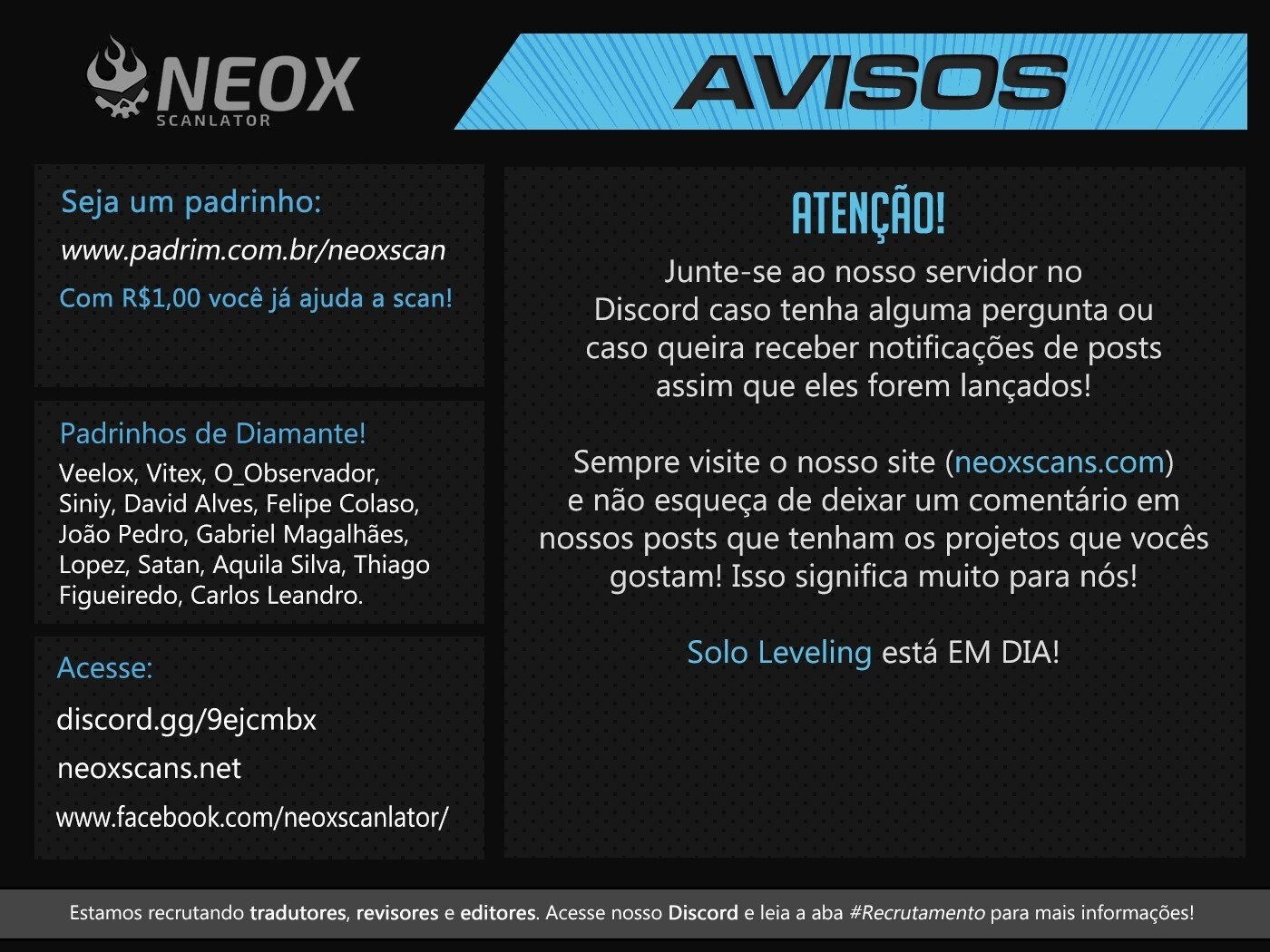 Read Solo Leveling PT BR Manga Online