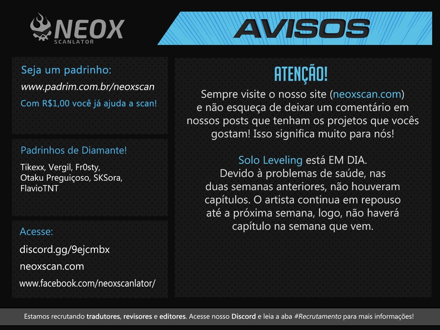 Read Solo Leveling PT BR Manga Online