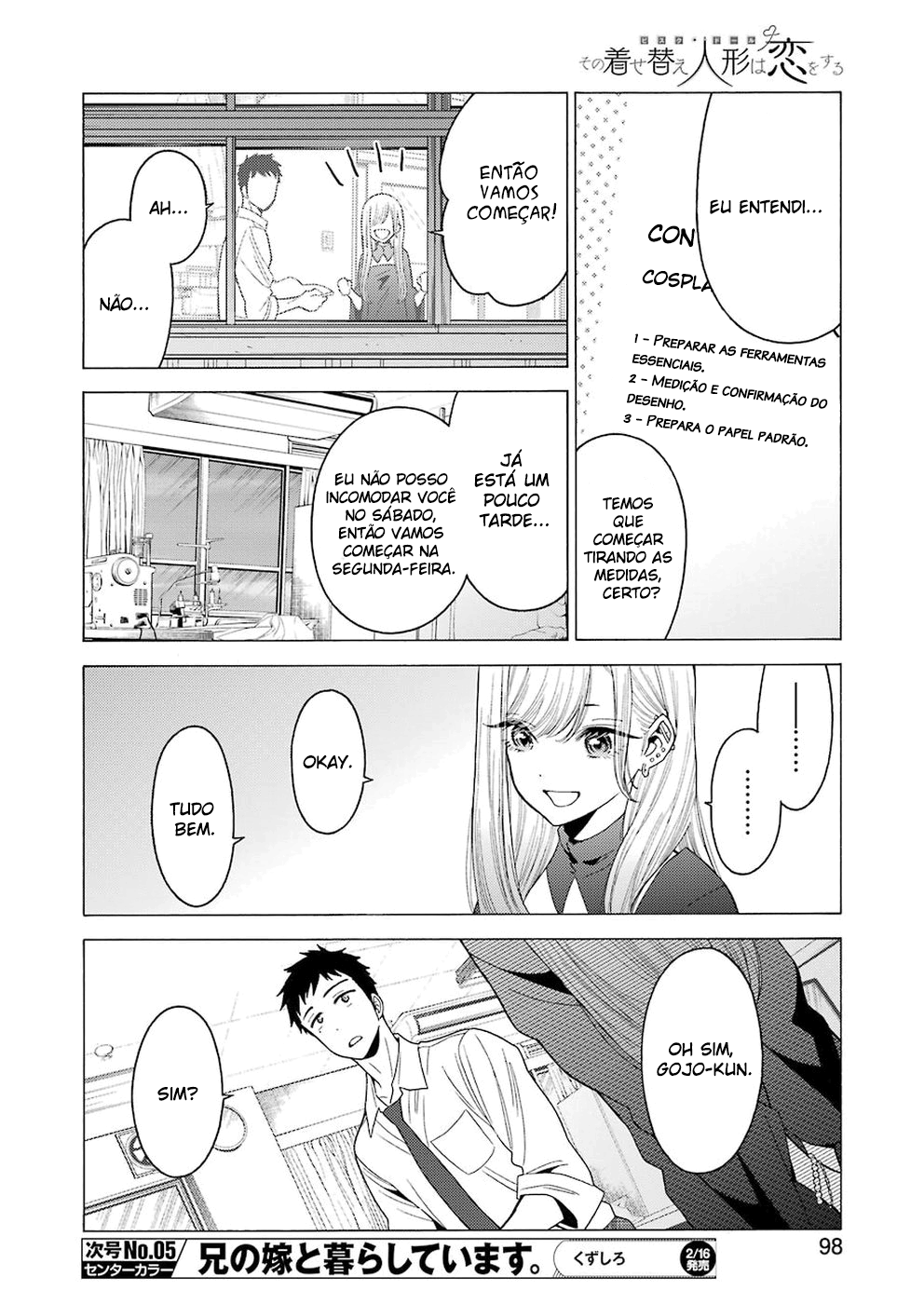 Read Sono Bisque Doll wa Koi wo Suru PT BR Manga Online