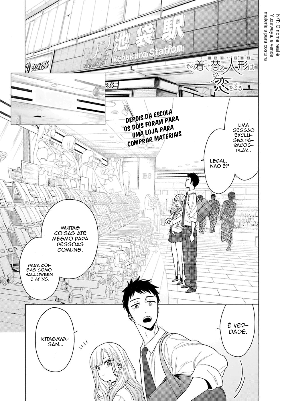 Read Sono Bisque Doll wa Koi wo Suru PT BR Manga Online